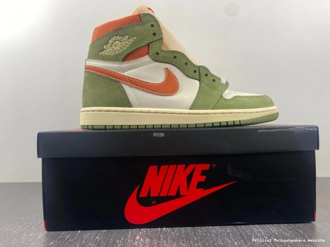 Official Maikesneakers FB9934-300 Craft Jordan Celadon OG Air 1 High 0717